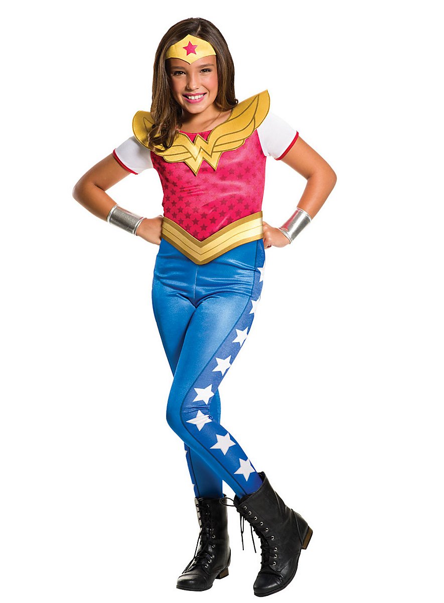 DC Superhero Girls Wonder Woman Costume for Kids - maskworld.com
