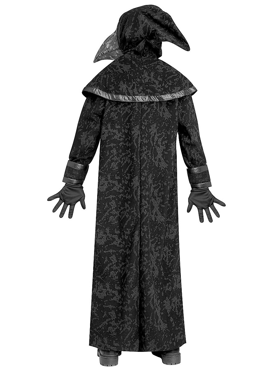 Déguisement Docteur De La Peste Homme - Costume Médiéval Halloween Avec Masque Et Accessoires
