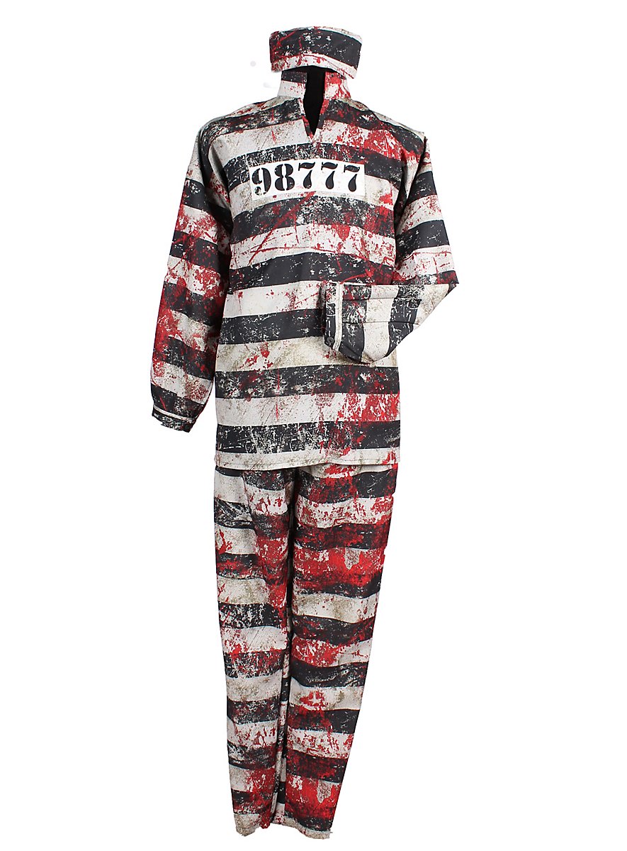 83820 - Ensemble Costume Prisonnier pour hommes taille M/L