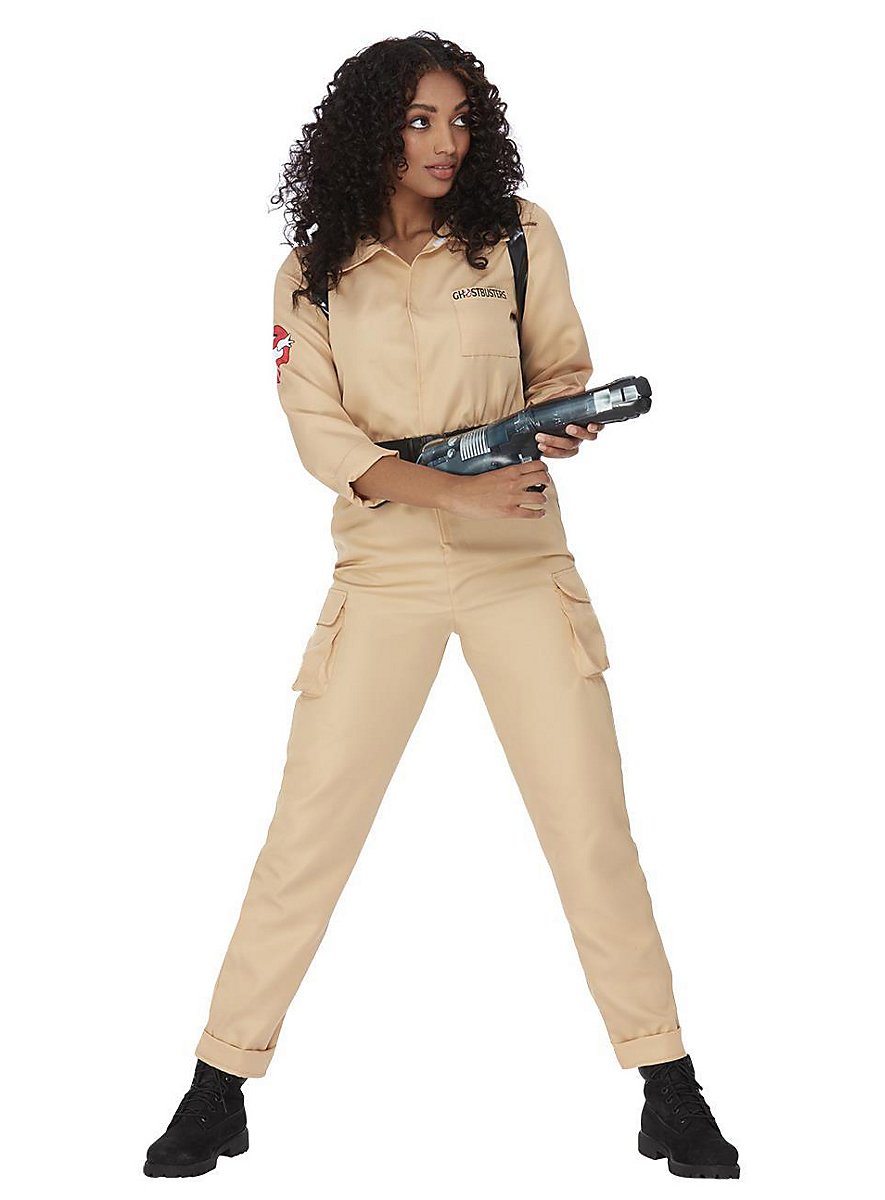Déguisement SOS Fantômes Homme - Licence Officielle - Combinaison + Sac à Dos Avec Pistolet Gonflable - Pour Halloween, Carnaval