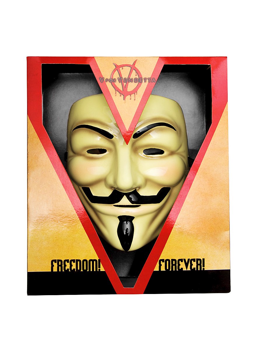 Deluxe V wie Vendetta Guy Fawkes Maske