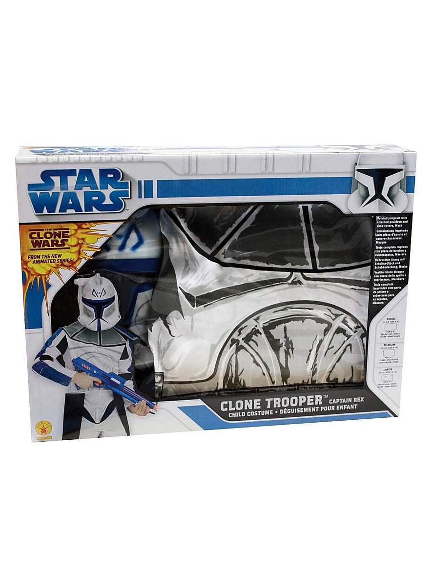 Star Wars - Disfraz Death Trooper para Niños/Niñas (Blanco, Negro