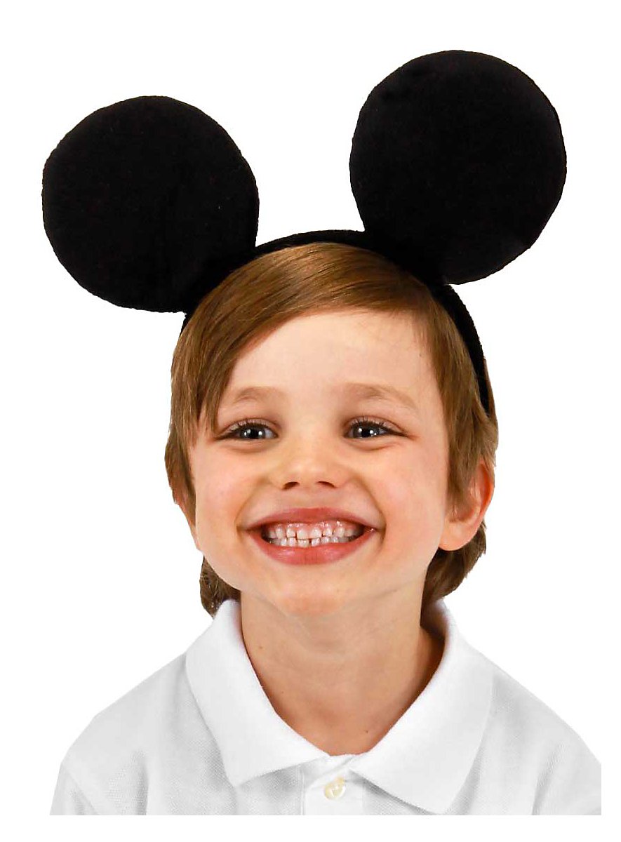 Disneys Micky Maus Haarreif Mit Ohren - Maskworld.com