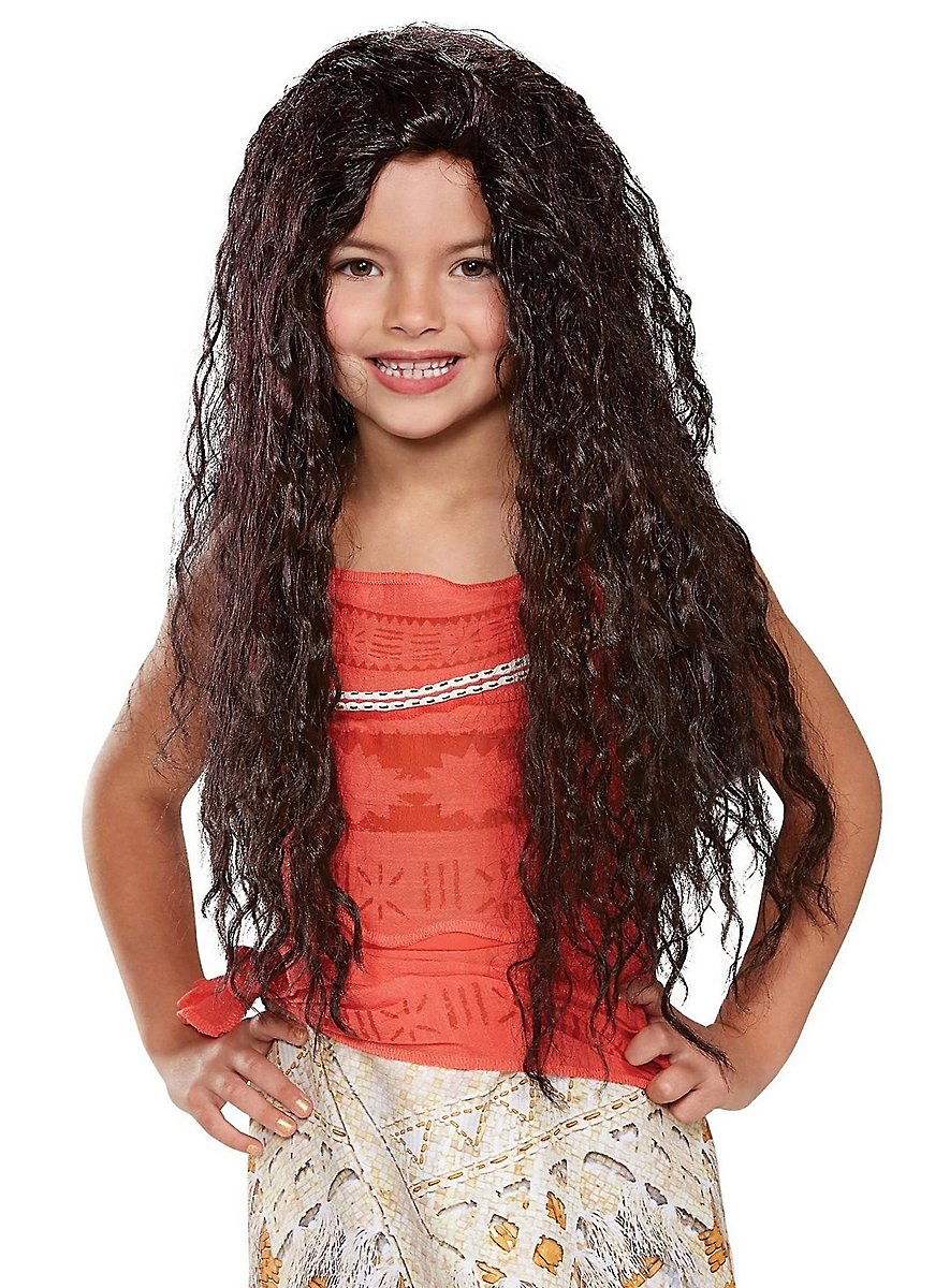 Disney's Vaiana wig for kids - maskworld.com