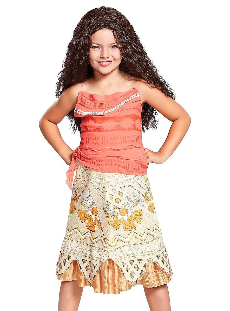 Disney's Vaiana wig for kids - maskworld.com