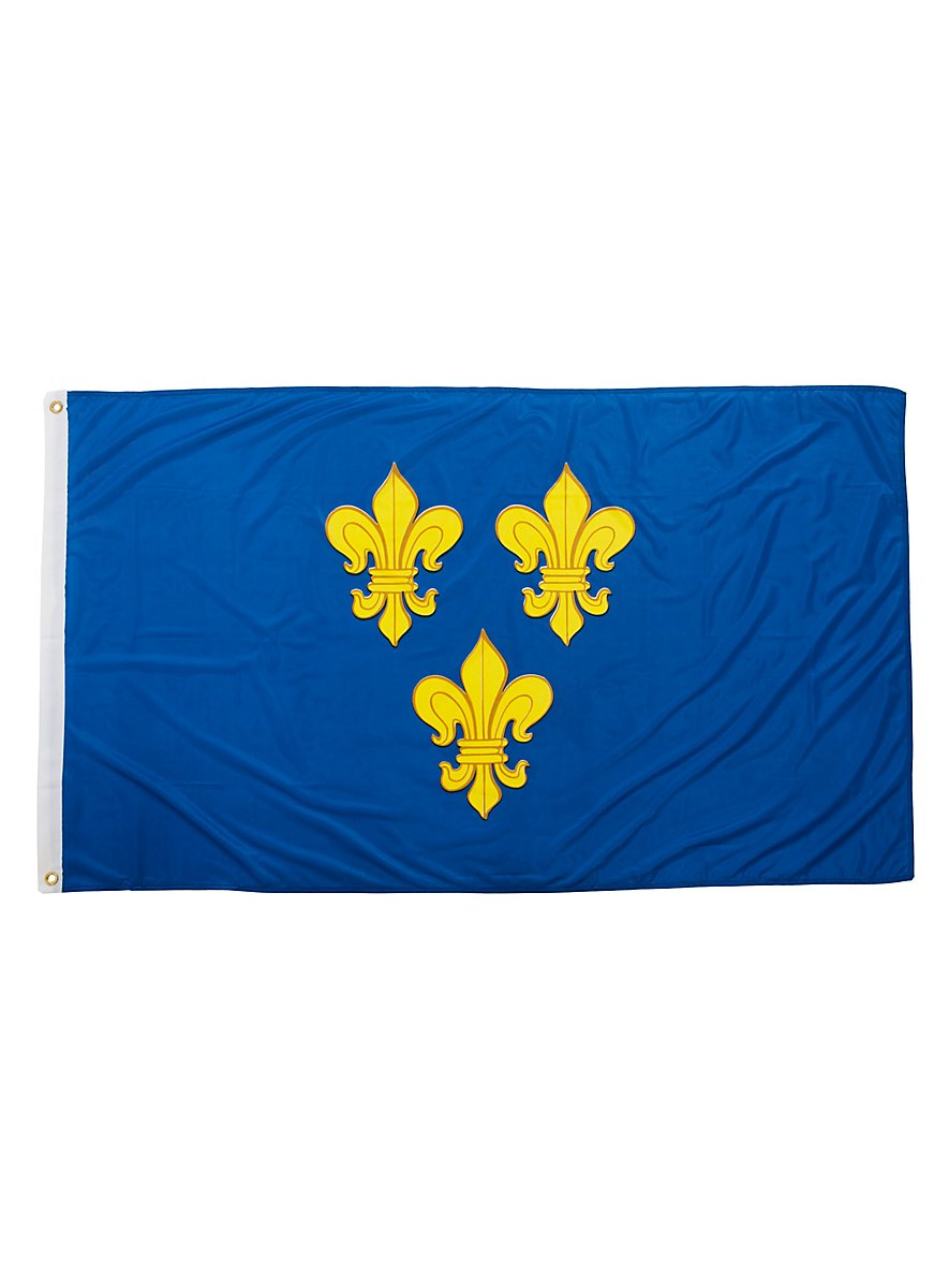 Drapeau Trois fleurs de lys
