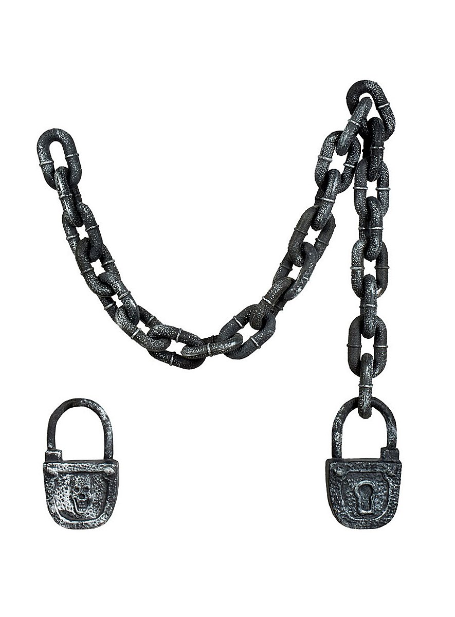 Dungeon chain with lock - maskworld.com