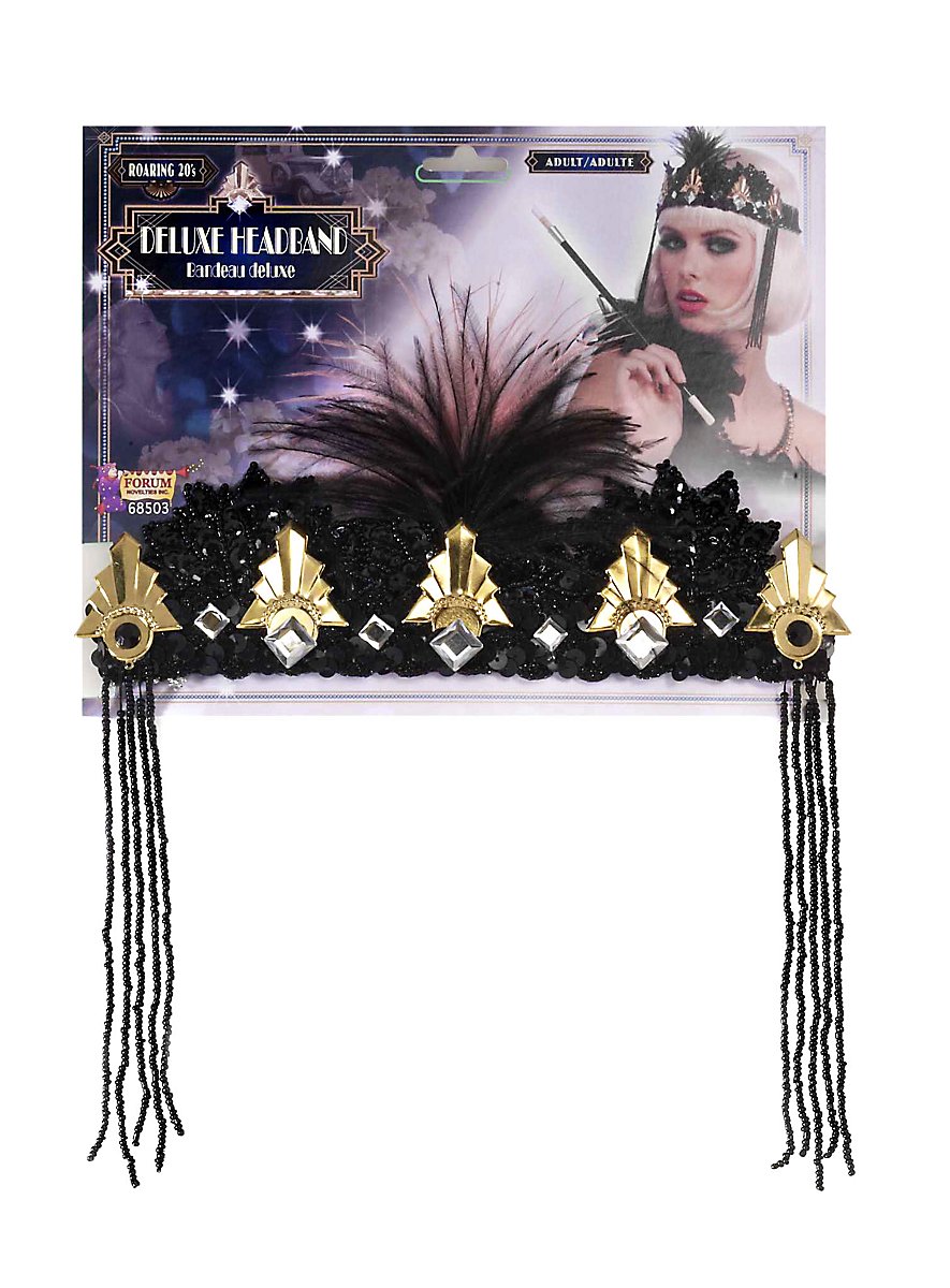 Flapper Headband Charleston - maskworld.com