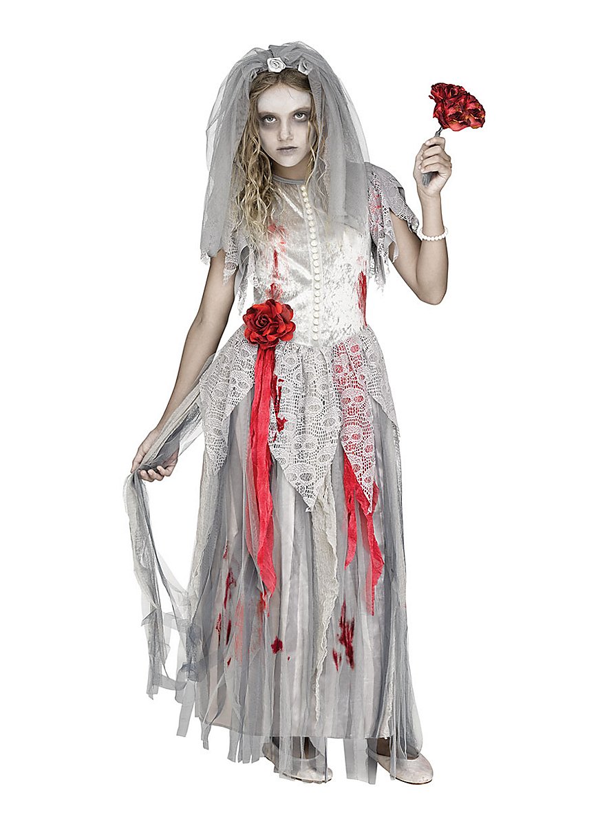 Ghostly Bride Child Costume - Maskworld.com