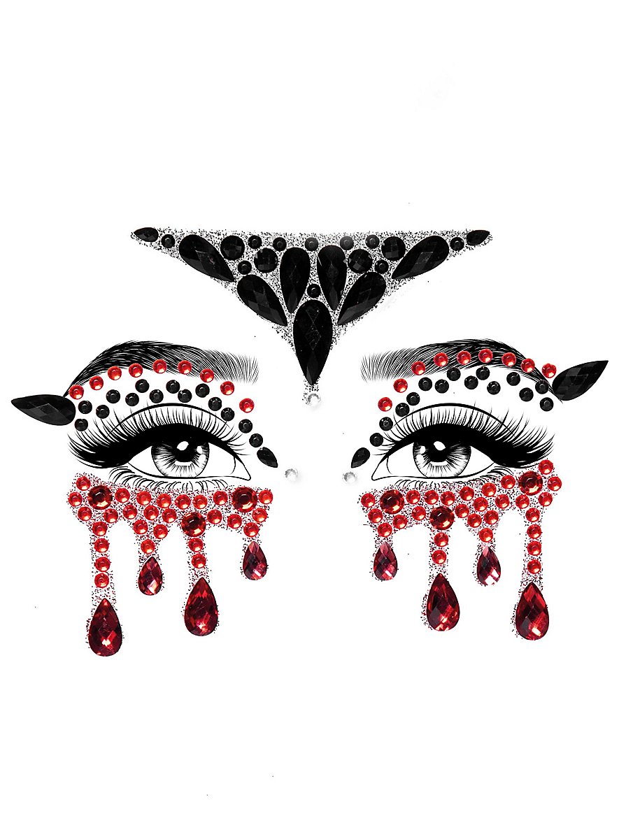 Gemme Per Viso Zac's Alter Ego In Pietra Cristallo - Ideali Per Festival Estivi E Body Art!