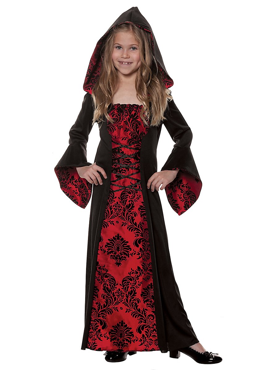 Gothic lady dress for children - maskworld.com