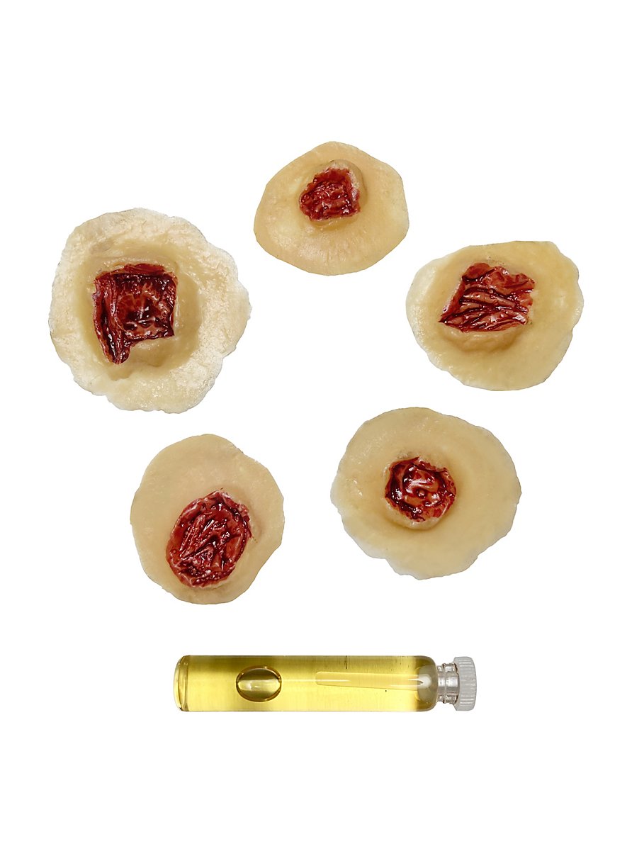 Gunshot Wounds Latex Wound to stick on