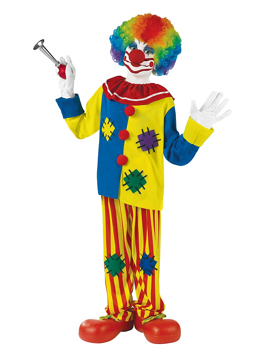 Happy Clown Kids Costume