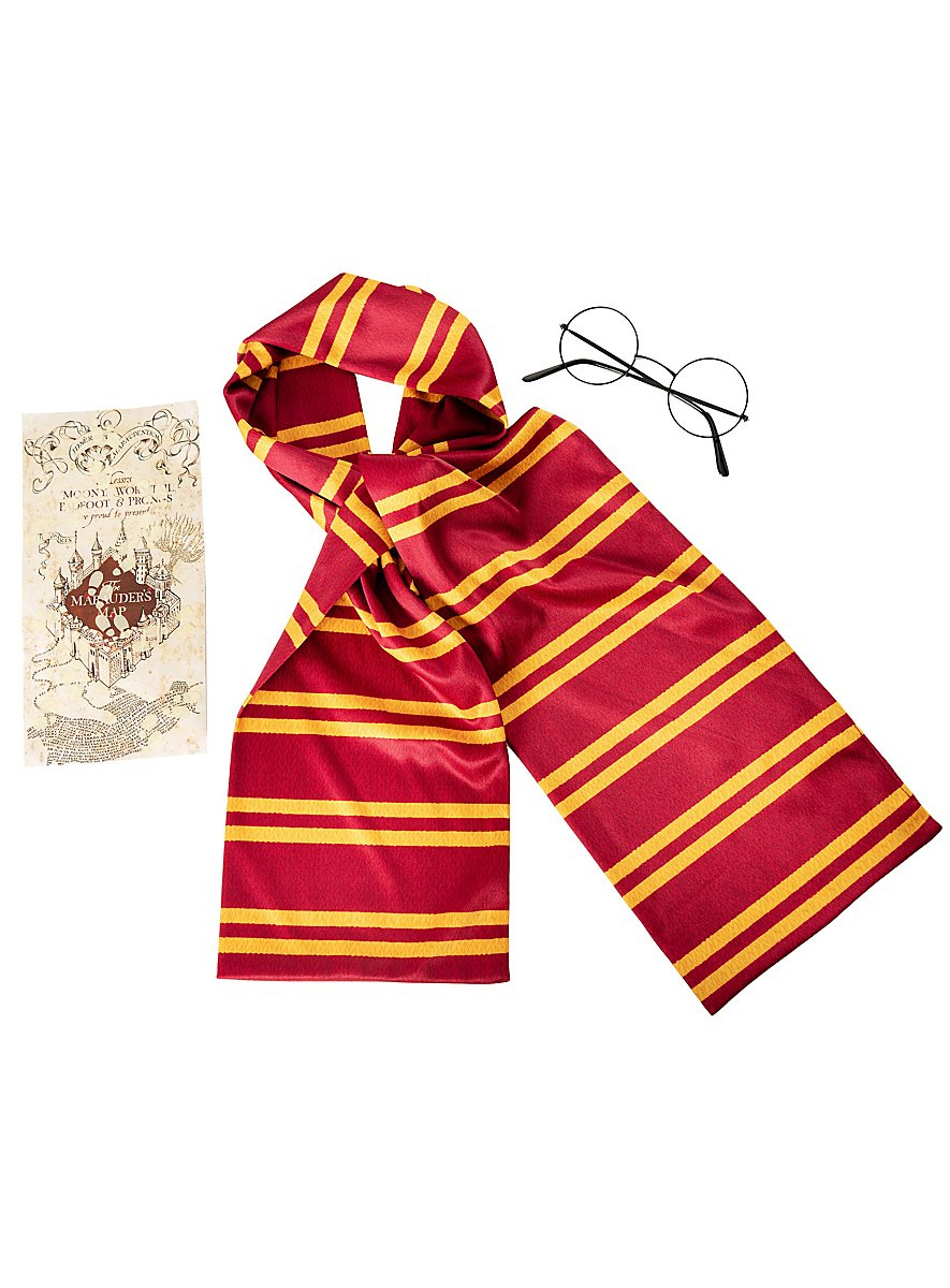 Portefeuille Zippé Harry Potter - Pochette Grand Accessoire 20,3x12,7 Cm, 4 Emplacements Cartes, Licence Officielle Warner Bros