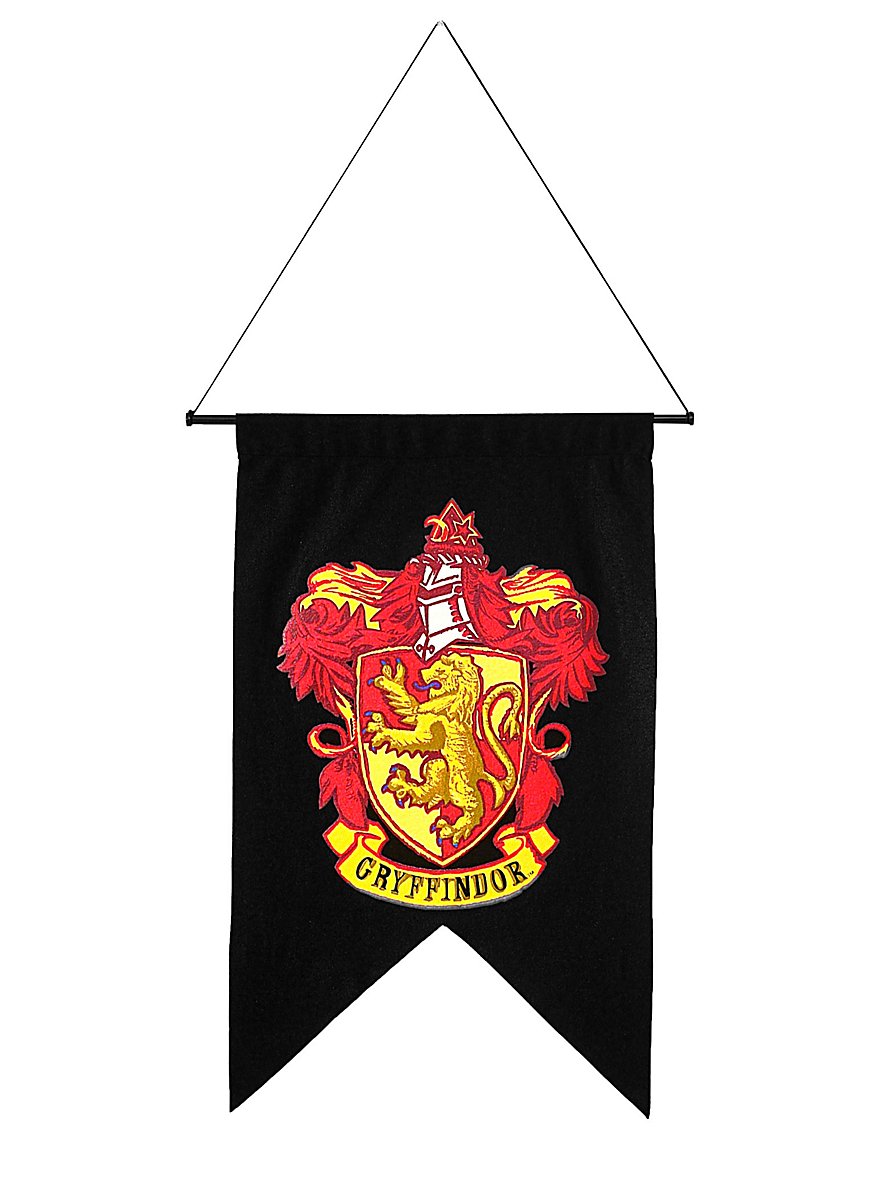 Bannière Gryffondor Harry Potter Officielle Warner Bros - Déco Fan Pour Chambre