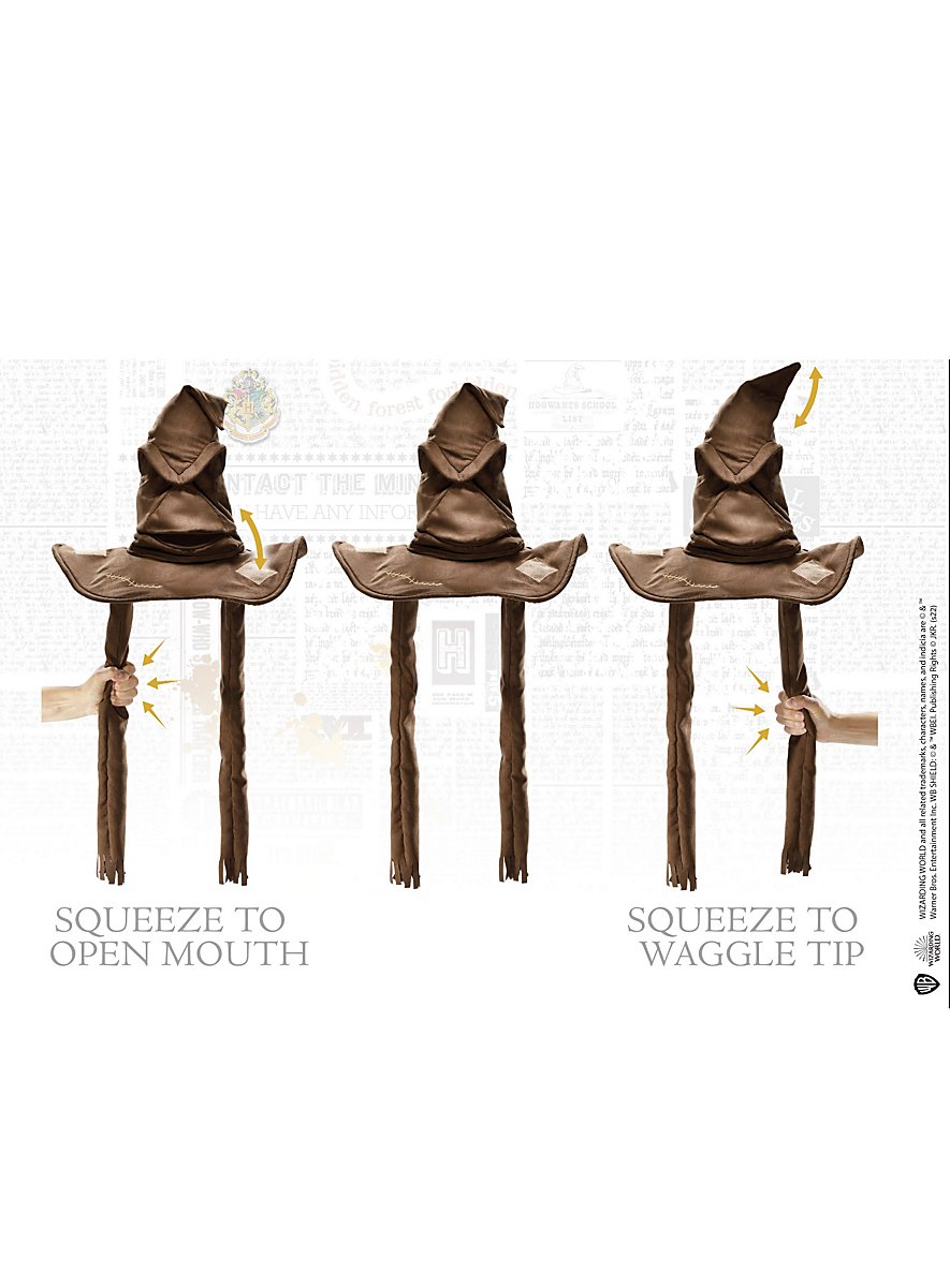 Déguisement Harry Potter Enfant Hiver 4 Pièces - Écharpe Poudlard, Bonnet Pompon, Gants, Stylo Baguette Magique - Cadeau Officiel Pour Fans Sorciers 6-14 Ans
