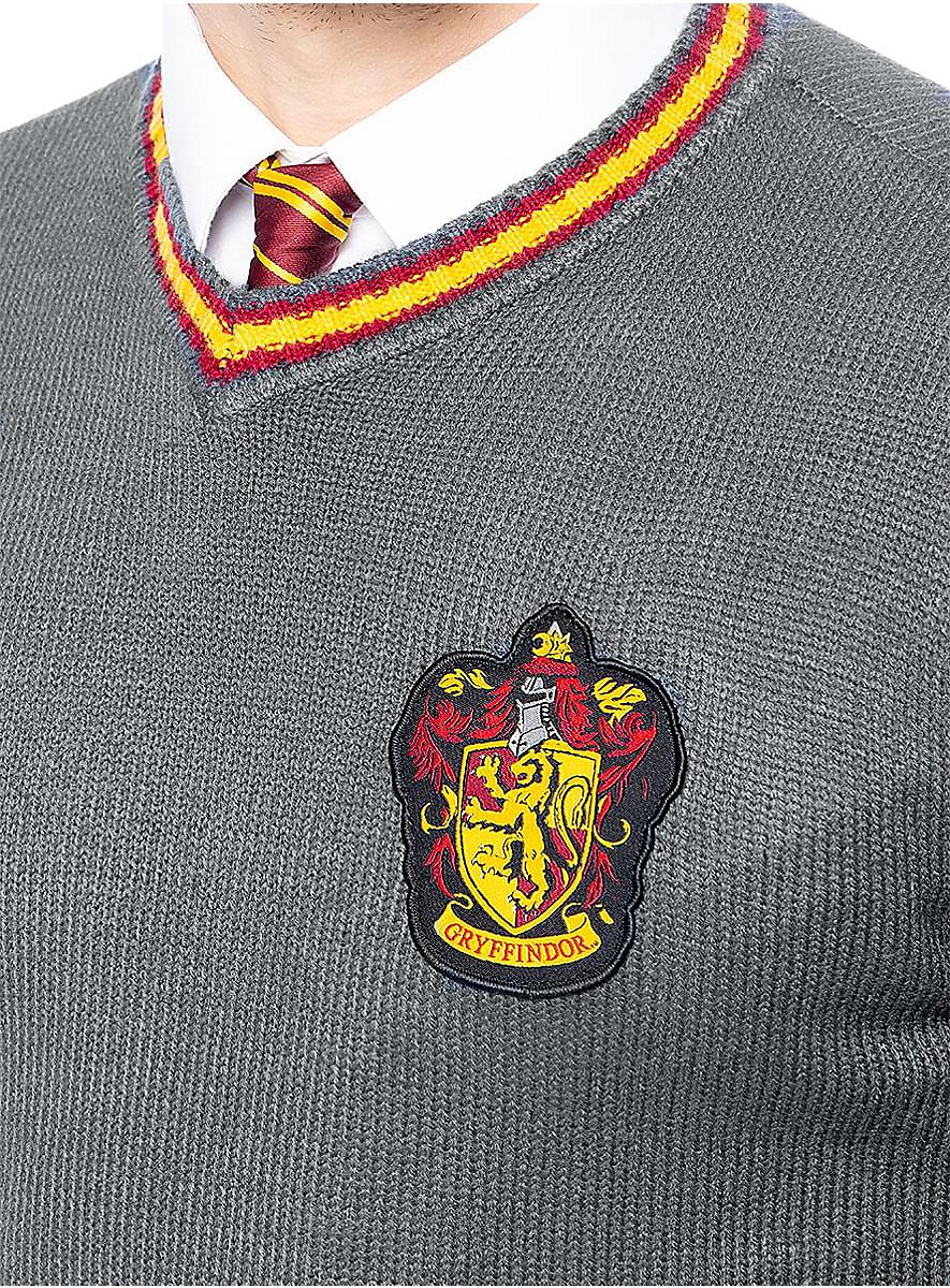 Harry Potter Maglietta da adulto con scritta Grifondoro Serpeverde Corvonero Tassorosso Quidditch Team, nero, S