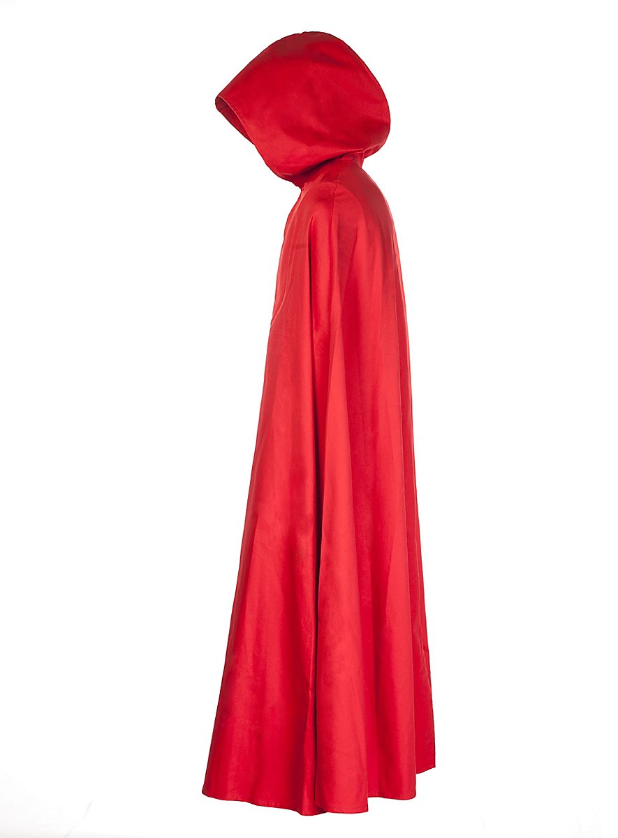 Hooded cape red - maskworld.com