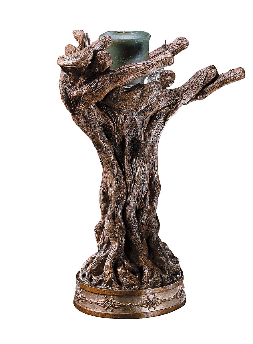 Portacandele Per Palo Santo In Legno Artigianale Con Cuore Inciso, Include Candela E Bastoncino Palo Santo - 3