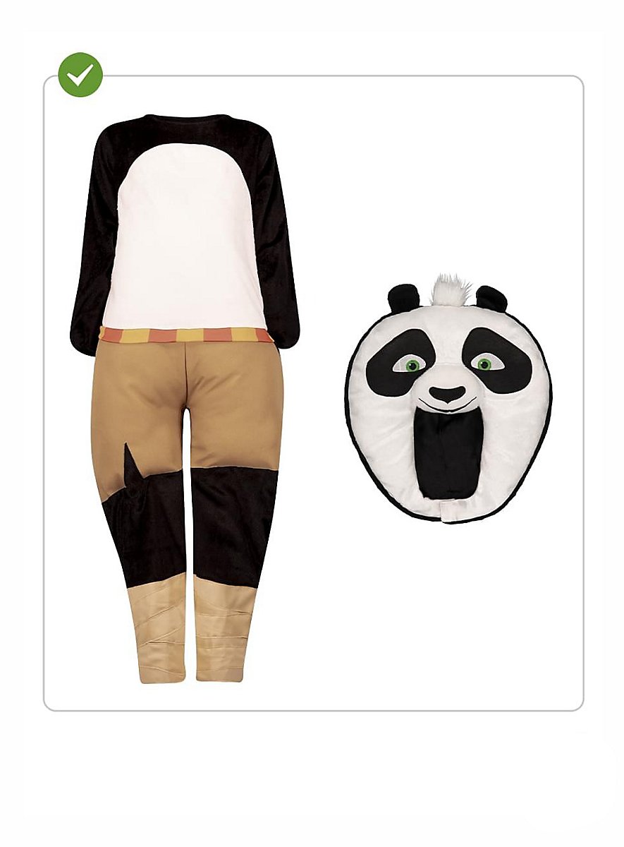 Kung Fu Panda Costume for Kids — free download