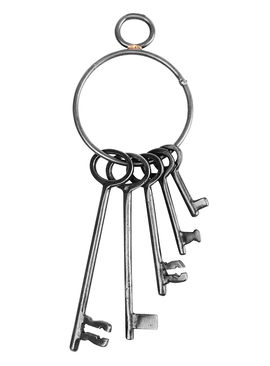 Key Rames LARP Set of Keys & Keyring - maskworld.com