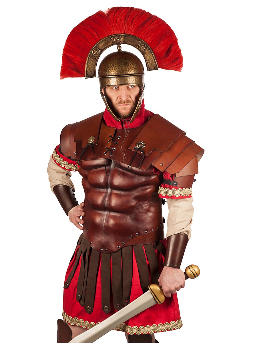 Leather armour - Centurio with shoulders - maskworld.com