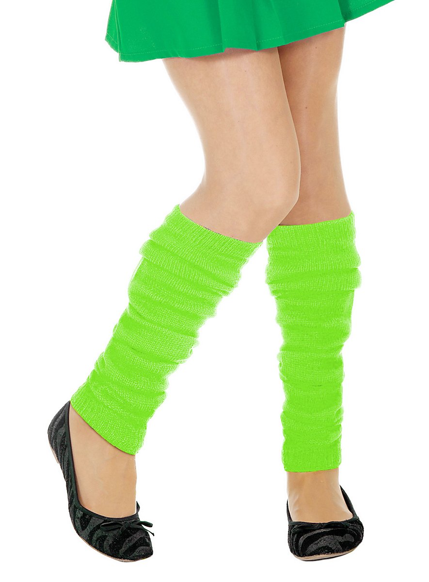 Leg warmer neon green