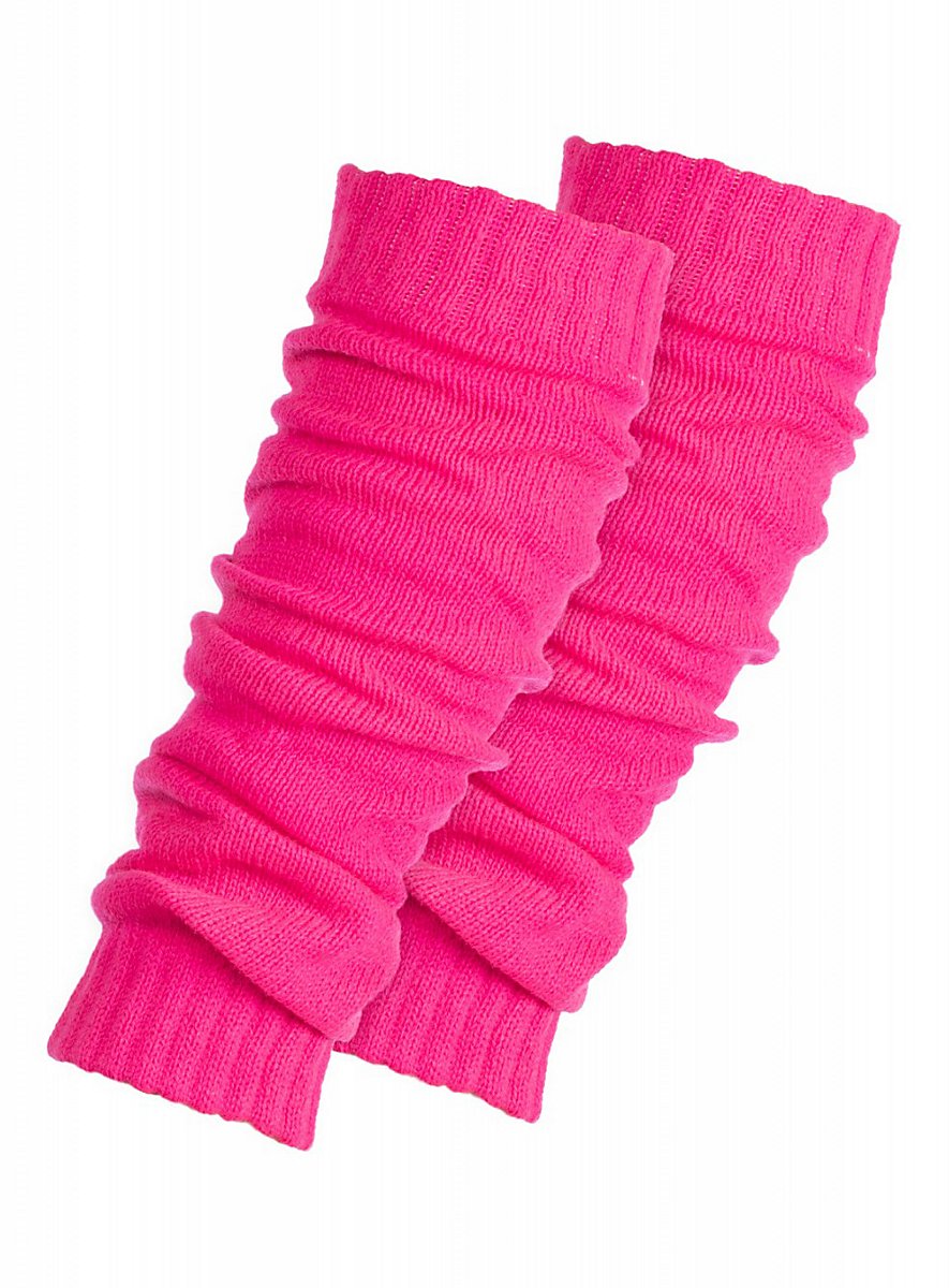 Leg warmer neon pink