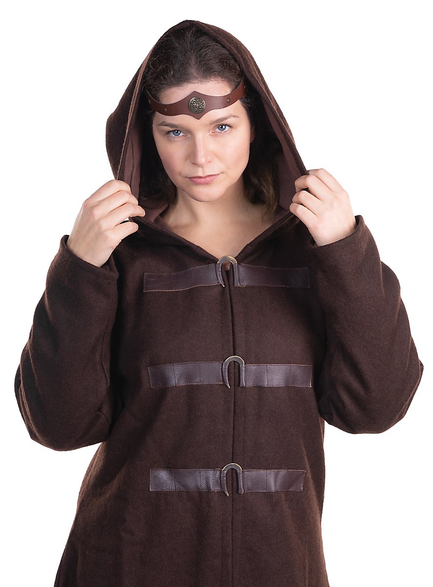 Manteau en laine avec fermeture ?� crochet - Ivanus - maskworld.com