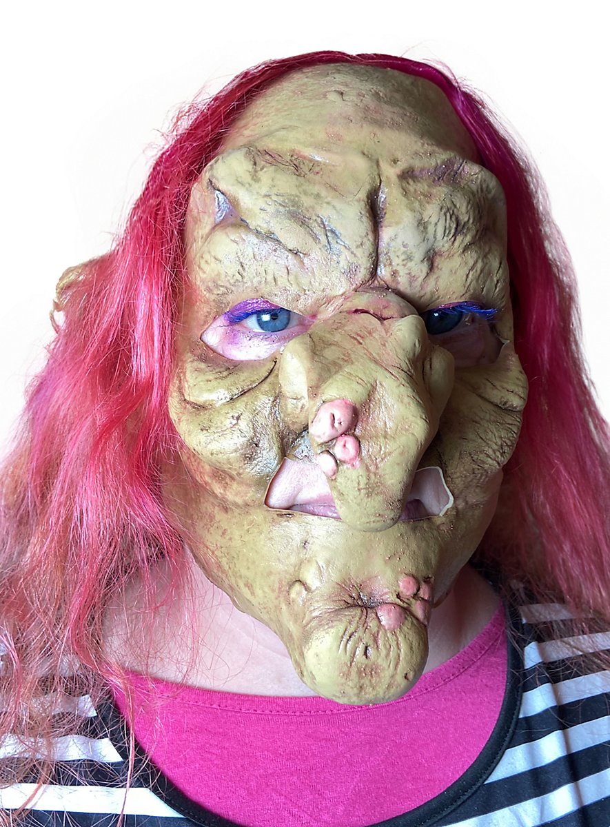 Máscara De Bruja Arrugada - maskworld.com