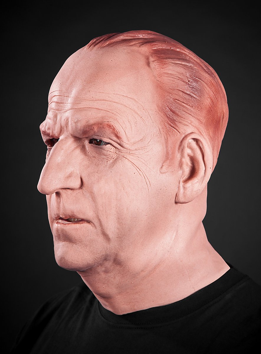 Maschera Realistica Da Vecchio - Maschera In Lattice - Foto 6