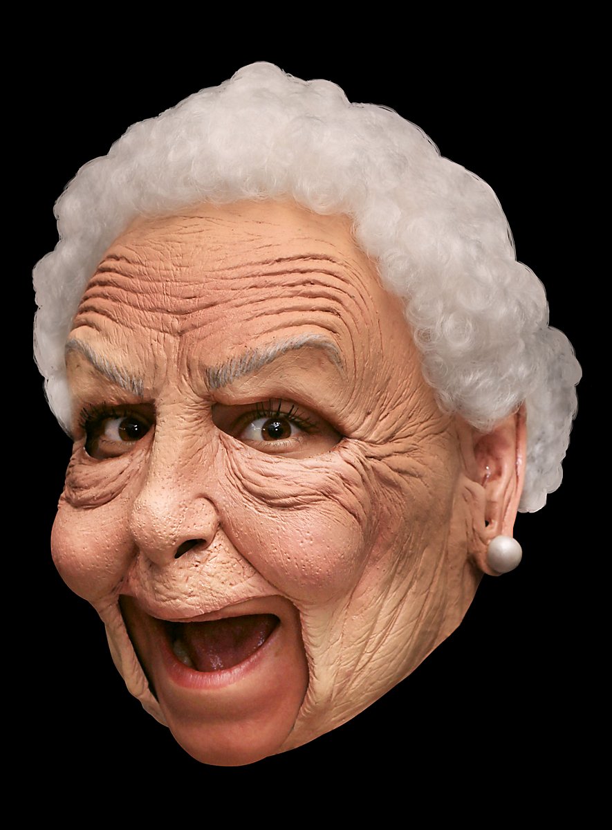 Maschera senza mento Wicked Nanny Deluxe