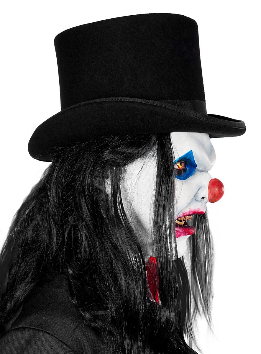 Masque De Clown Terrifiant En Latex - Effrayant Pour Halloween, Cosplay Ou Maison Hantée | Taille Adulte, Confortable Et Réaliste | Avec Détails Sanglants