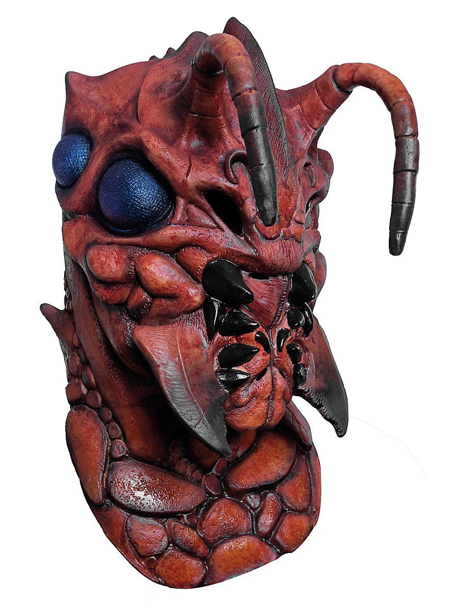Masque Alien Yeux Jaunes - Déguisement Adulte Celebrity-Cutouts - Neuf Sous Emballage