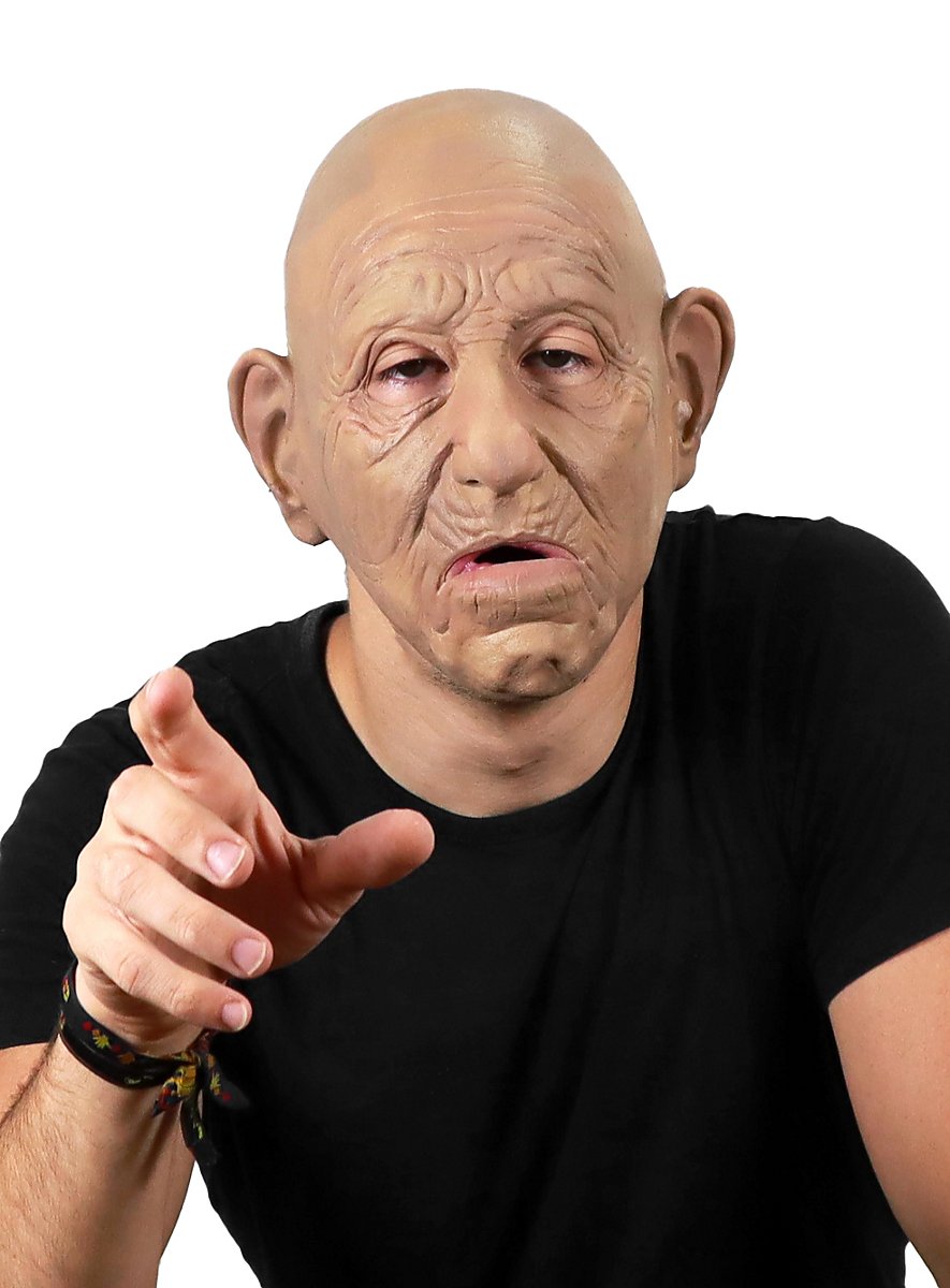 Masque de méchant vieillard - maskworld.com