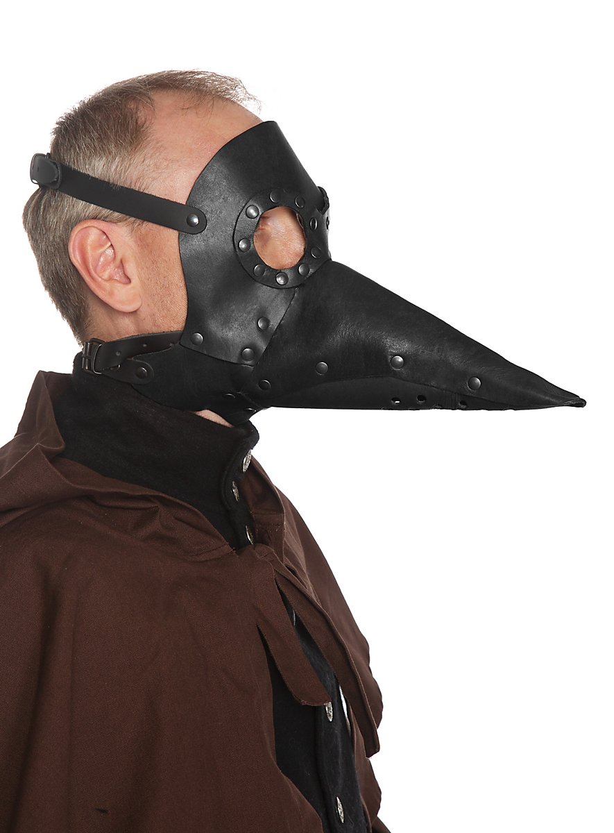 Masque en cuir Médecin de la peste