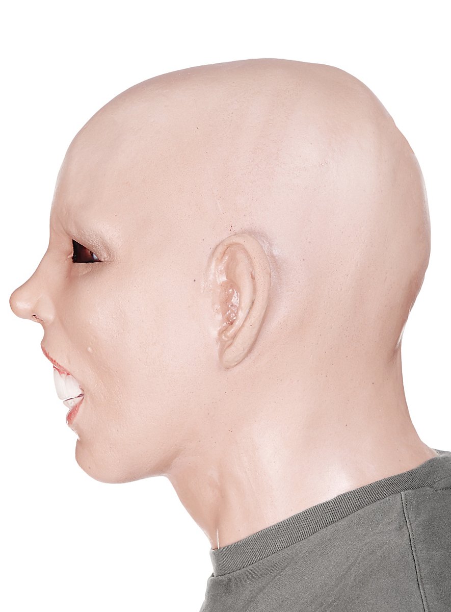 Masque Silicone Vieil Homme – Déguisement Réaliste Cosplay Halloween – Taille Unique Beige