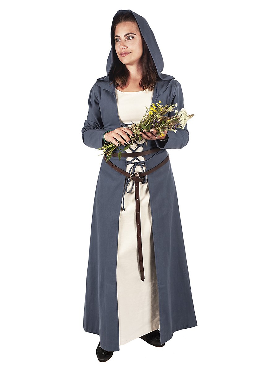 Medieval dress with hood - Hestia - maskworld.com