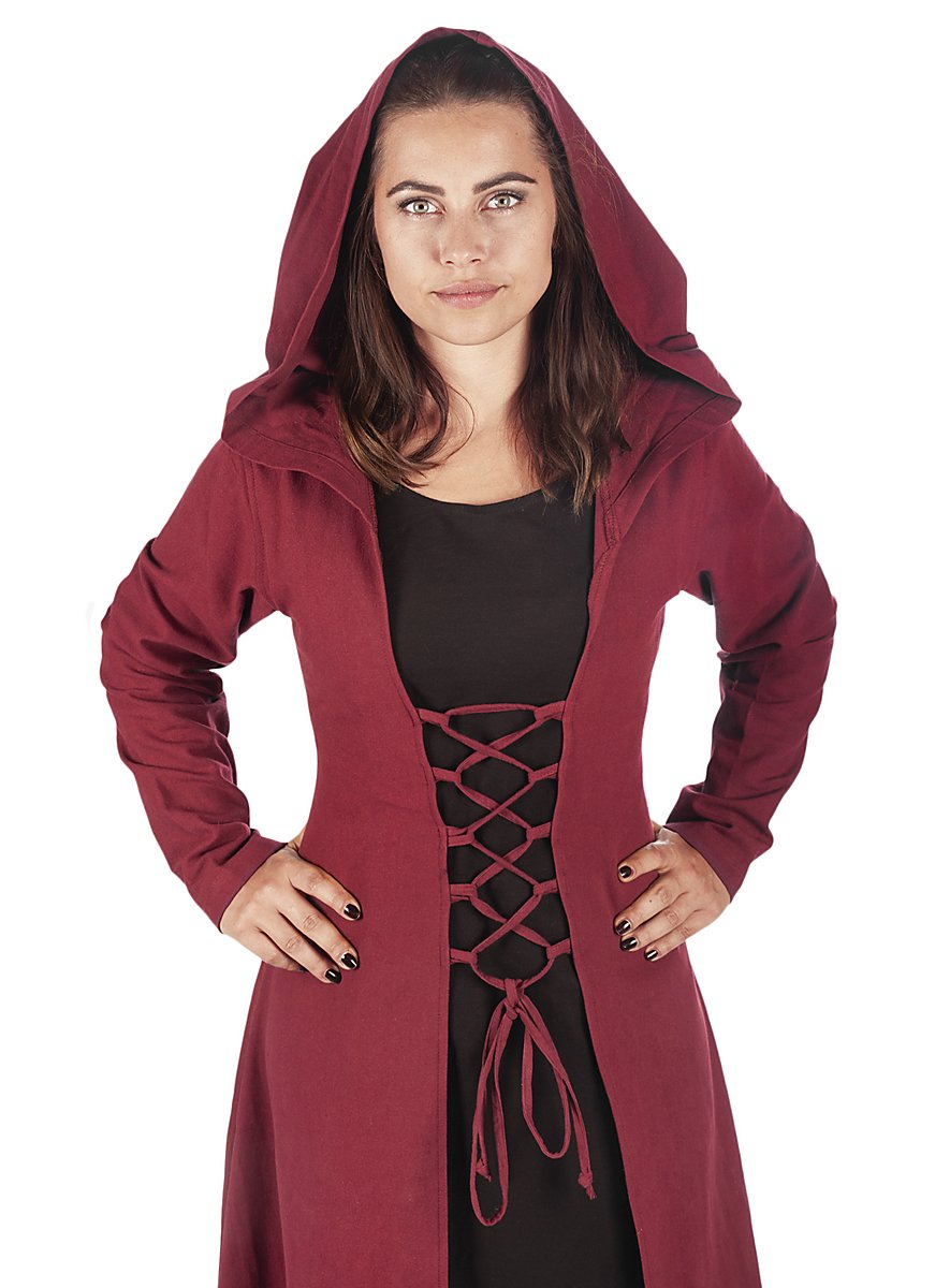 Medieval dress with hood - Hestia - maskworld.com