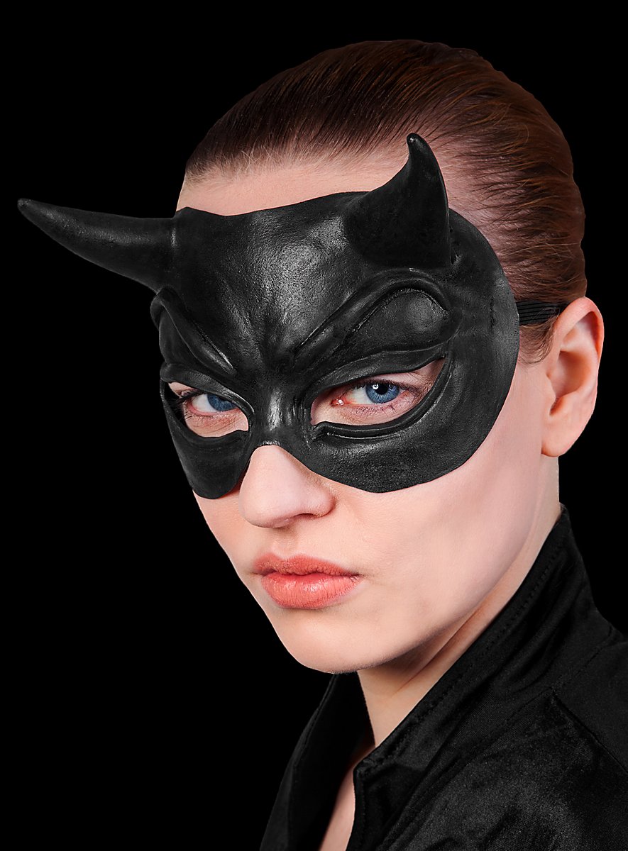 Mephisto Half Mask black - maskworld.com