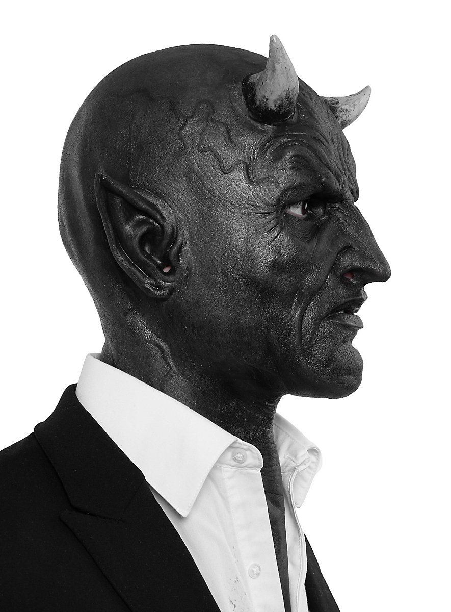 Mephistopheles Latex Hyper Mask - maskworld.com