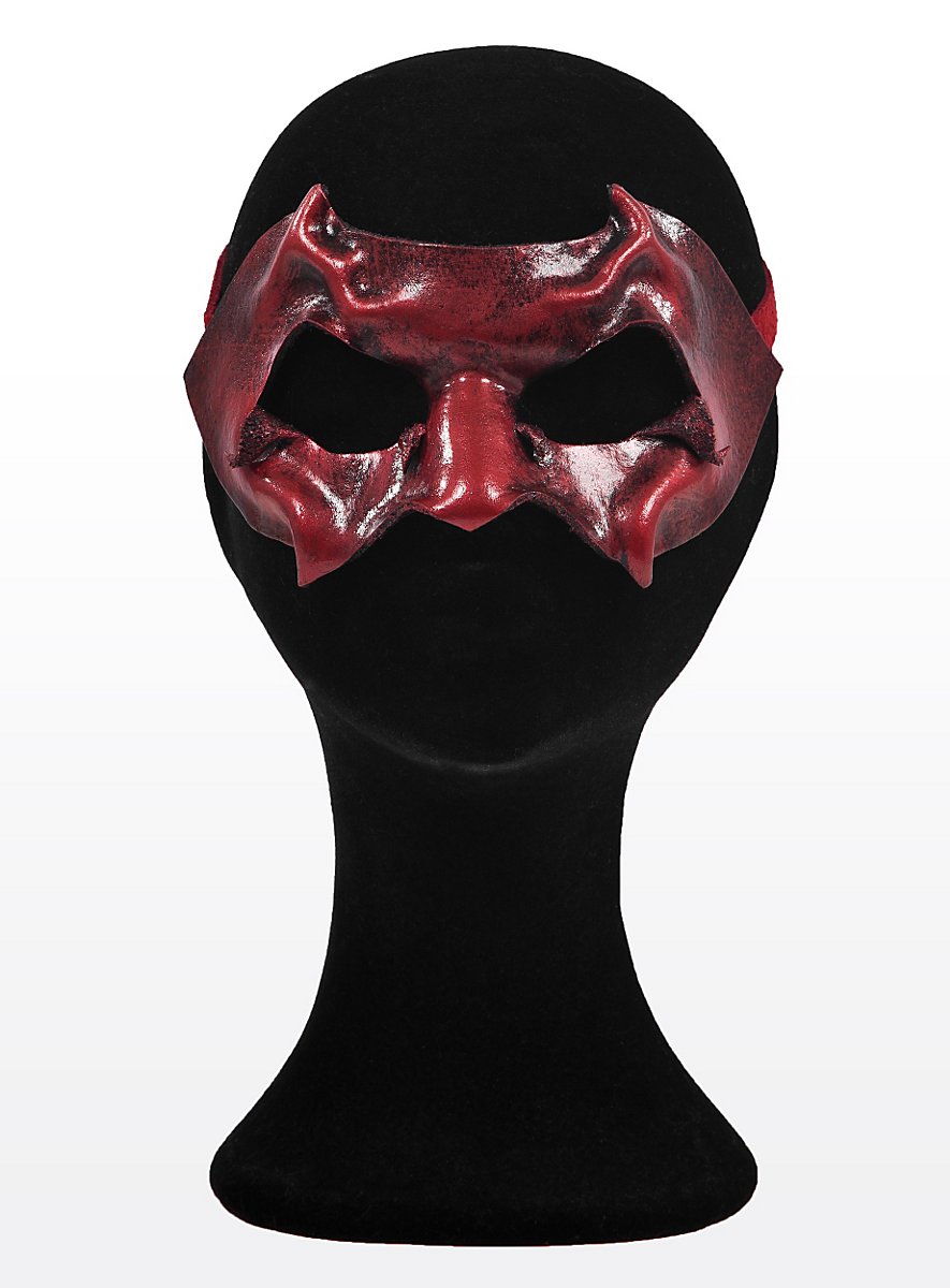 Mephistopheles Leather Eye Mask - maskworld.com