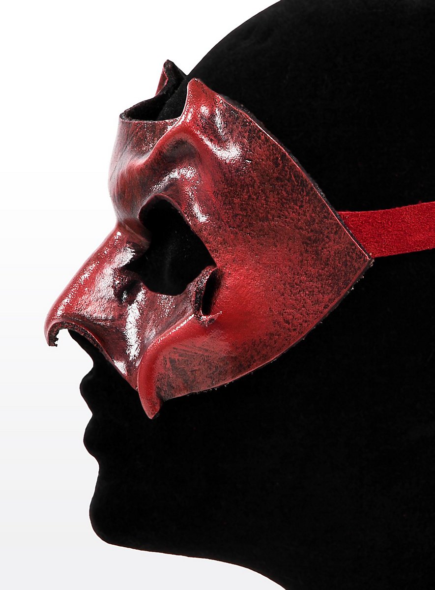 Mephistopheles Leather Eye Mask