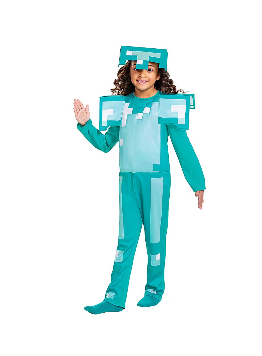 Costume Enderman Minecraft Per Bambini – Costume Ufficiale Taglia 14/16, Maschera E Morbido, Carnevale E Halloween