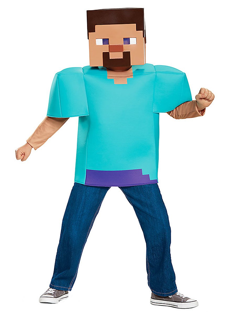 Deguisement Steve Minecraft Garcon main image 0