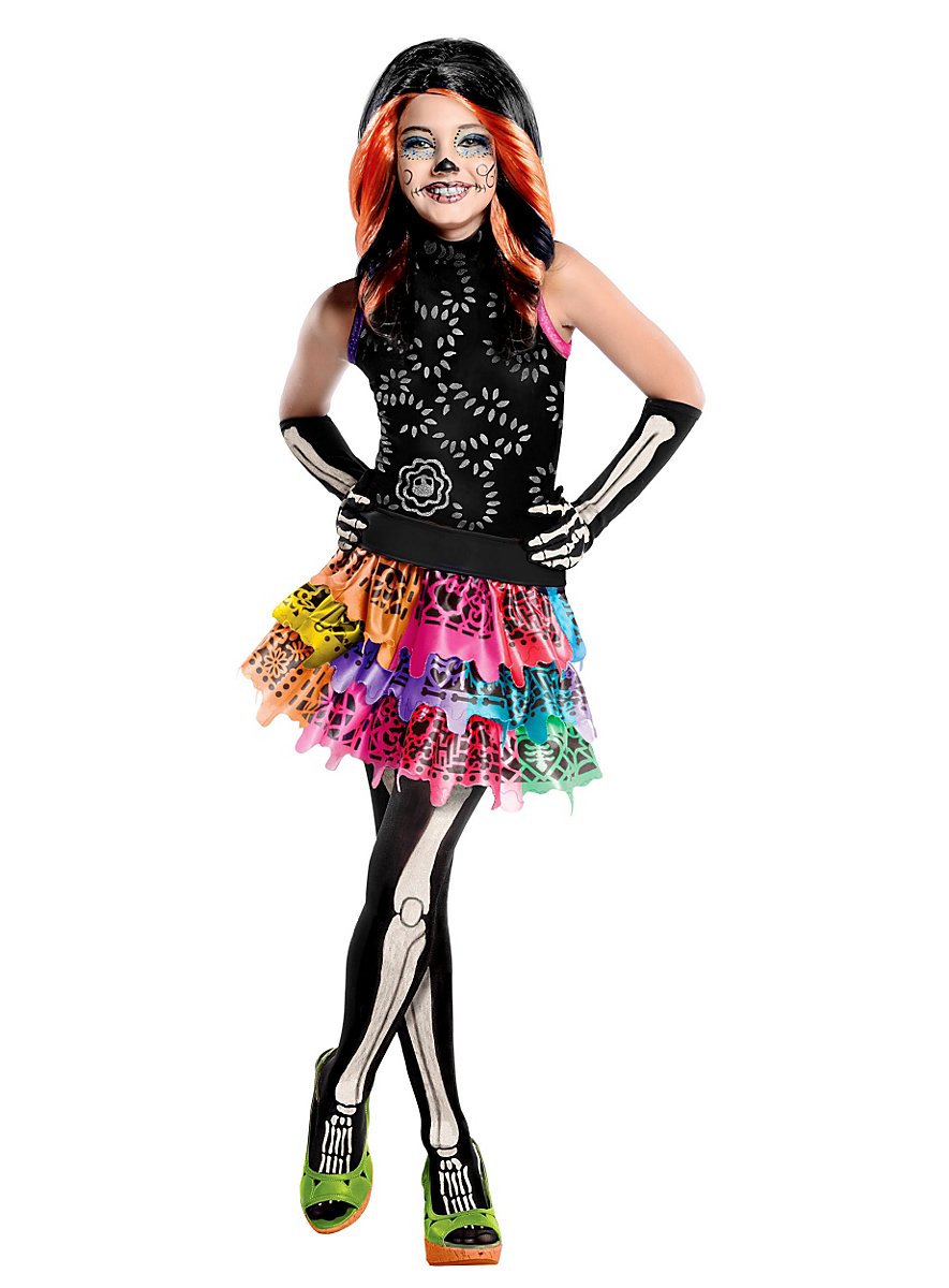 Monster High Skelita Calaveras Kids Costume - maskworld.com