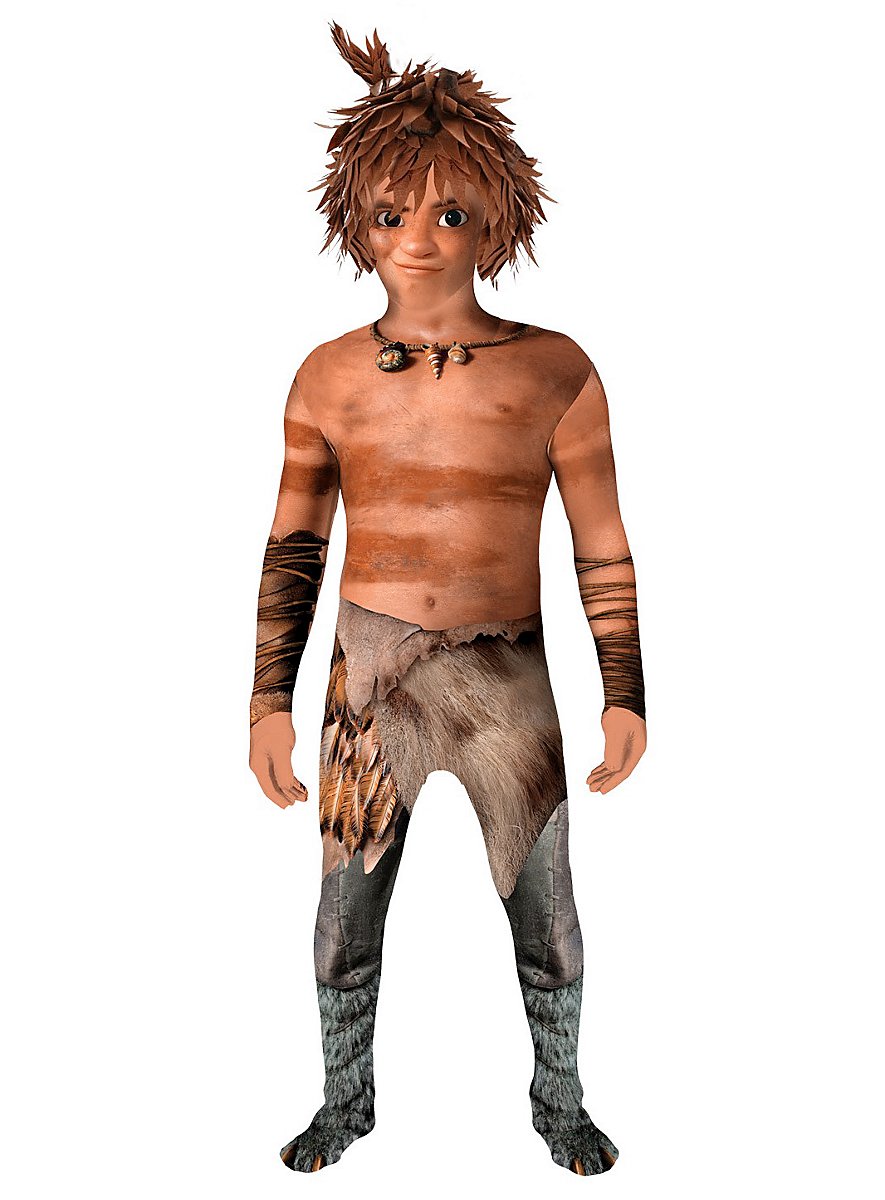 Morphsuit Kids The Croods Guy Full Body Costume - maskworld.com