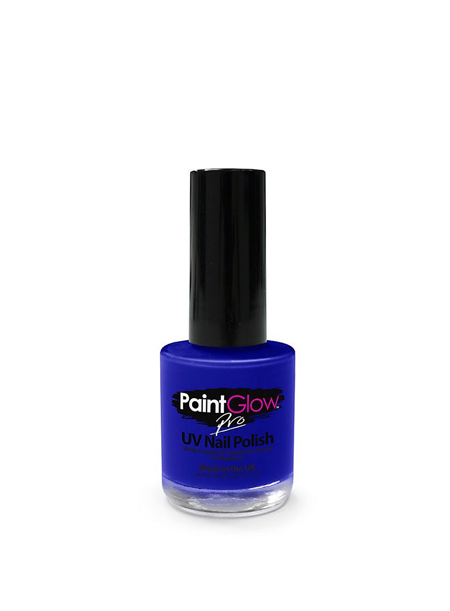 Neon UV Nail Polish blue - maskworld.com