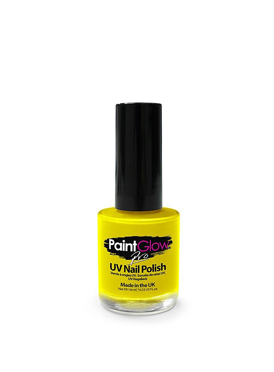 Neon UV Nail Polish yellow - maskworld.com
