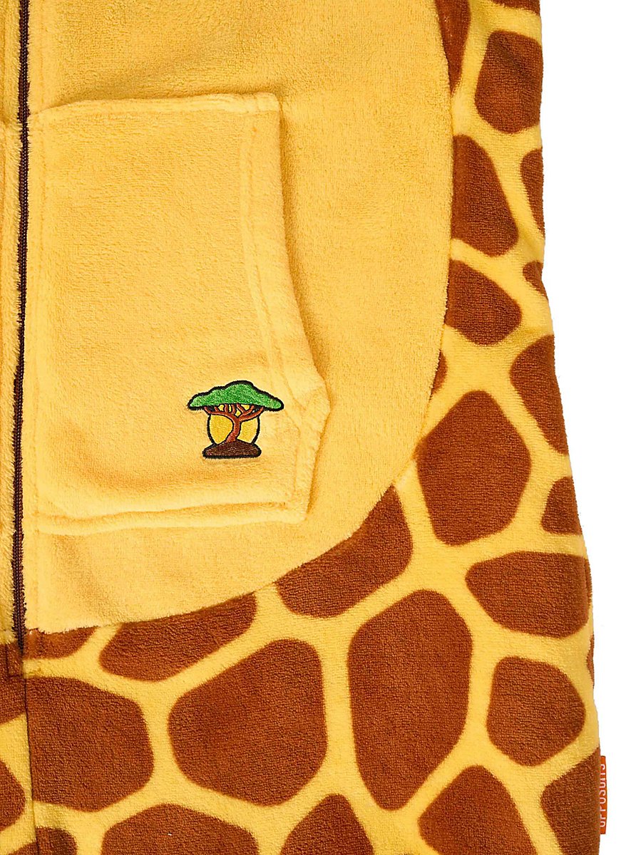Tuta Onesie Giraffa Per Adulti, Unisex, In Pile, Costume Cosplay Pigiama, Taglia M (Altezza 160-175 Cm), Ideale Per Halloween - 4